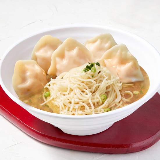 Seafood Dumpling Noodle Soup 海鲜馄饨汤面